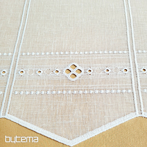 Zavjesa za vitraž GERSTER 11884 bijela