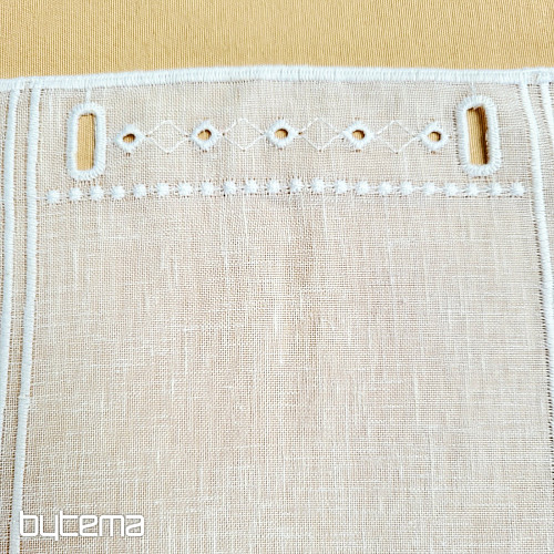 Zavjesa za vitraž GERSTER 11884 bijela