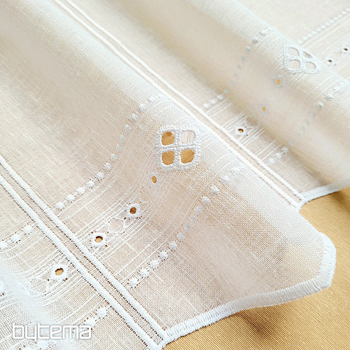 Zavjesa za vitraž GERSTER 11884 bijela