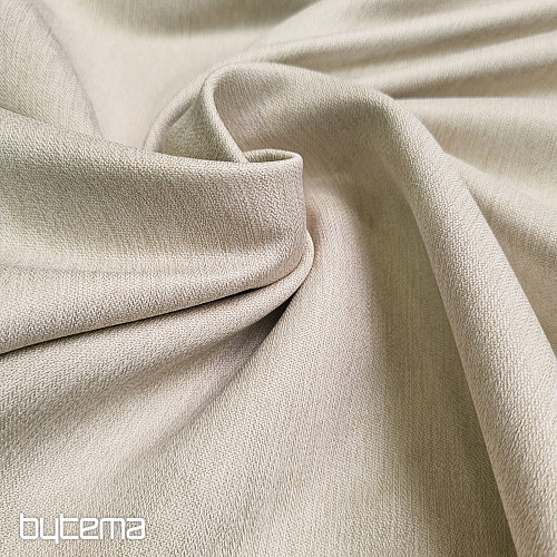 Luksuzna jednobojna dizajnerska dekorativna tkanina GERSTER 7032/0870 BEŽ