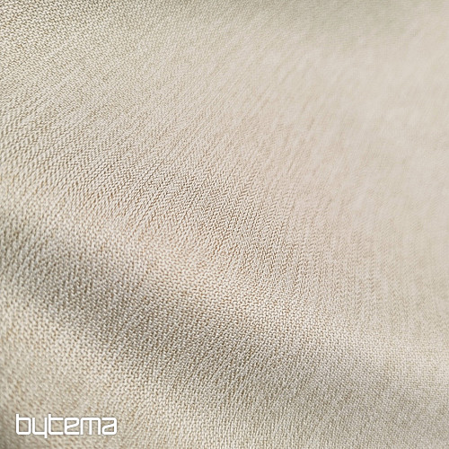 Luksuzna jednobojna dizajnerska dekorativna tkanina GERSTER 7032/0870 BEŽ