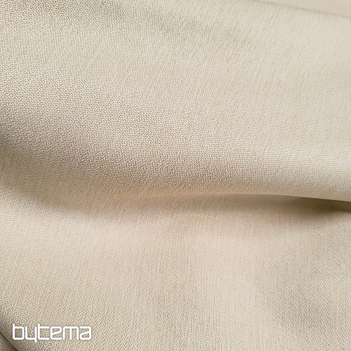 Luksuzna jednobojna dizajnerska dekorativna tkanina GERSTER 7032/0023 BEŽ