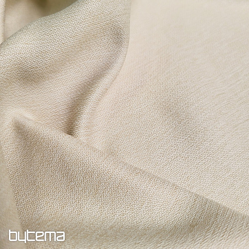 Luksuzna jednobojna dizajnerska dekorativna tkanina GERSTER 7032/0023 BEŽ