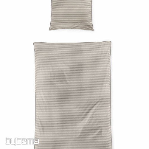 IRISETTE luksuzni pamučni saten TOKIO 8607-80 bež siva