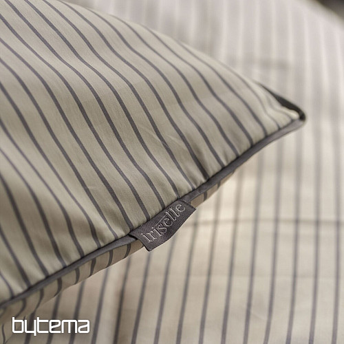 IRISETTE luksuzni pamučni saten TOKIO 8607-80 bež siva