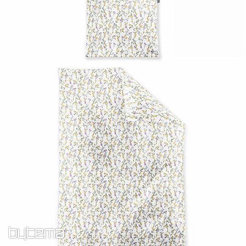 IRISETTE luksuzni mekani krep EASY 8665-40 Žuto cvijeće