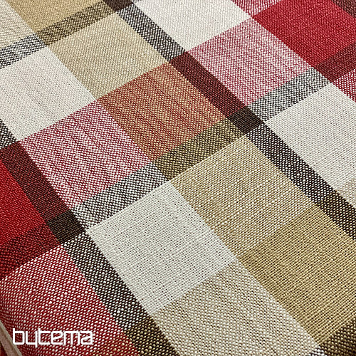 Stolnjak i šal ATILA CRVENI