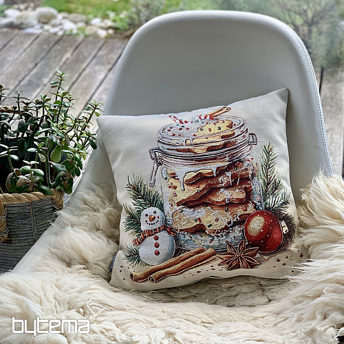 Božićna ukrasna navlaka BOŽIĆNA KUTIJA