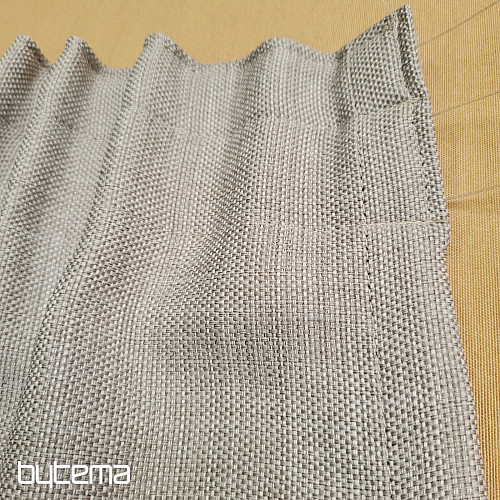 Gotova dekorativna zavjesa GERSTER DIM OUT 77005/840 SIVO BEŽ