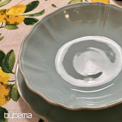 Duboki tanjur ALENTEJO 23 cm tirkizna