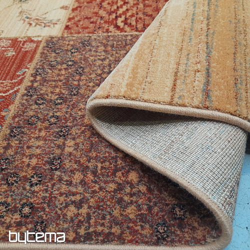 Luksuzni vuneni tepisi KASHQAI PATCHWORK krem boje