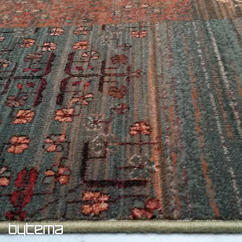Luksuzni vuneni tepisi ROYAL PATCHWORK zeleni