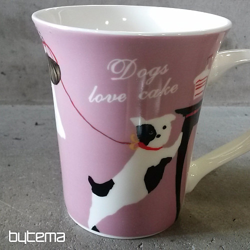 Šalica DOGS LOVE CAKE 350ml