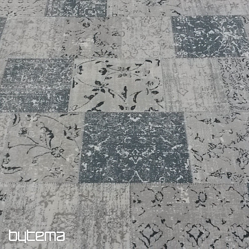 moderan komadni tepih PIAZZO 12168 sivo-plavi