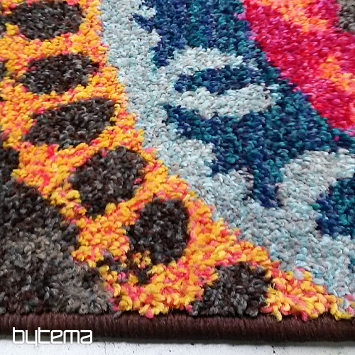 Komadni tepih MANDALA crveni