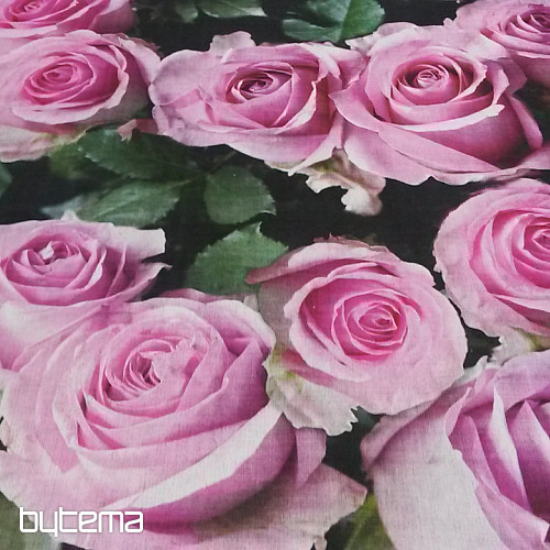 Dekorativna tkanina Rose digitalni print 3D