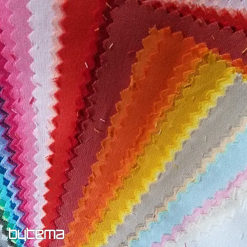 Pamučna tkanina UNI bordo ljubičasta
