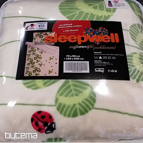 Posteljina od mikroflanela Ladybug