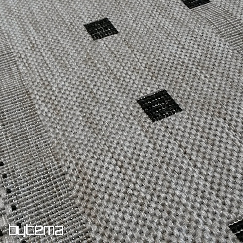 Kopča tepih FLOORLUX 20329/04 srebrno-crna