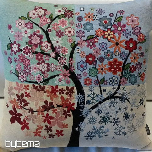 Navlaka za jastuk od tapiserije TREE 4 SEASONS