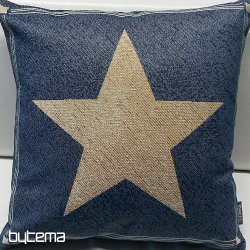 Navlaka za jastuk od goblena BLUE STAR 1