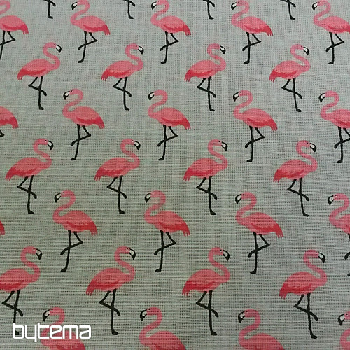Dekorativna tkanina FLAMINGO gris