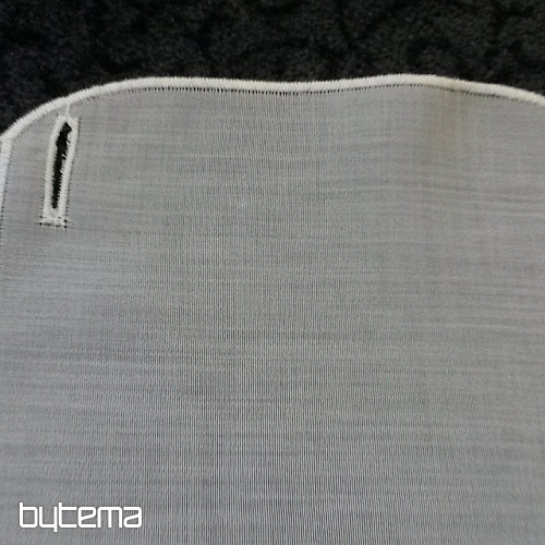Vitražna zavjesa 11566 bijela