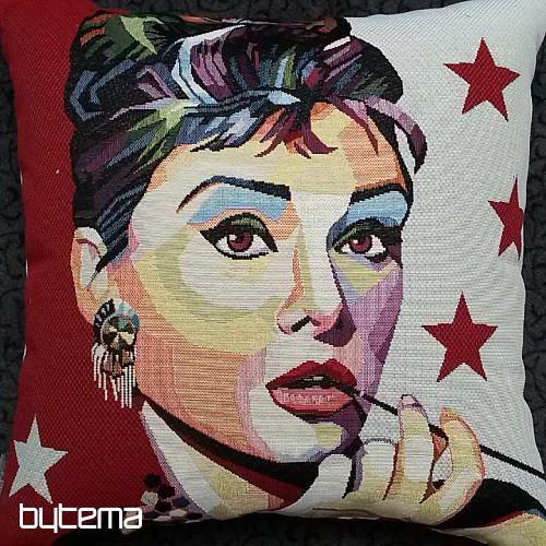 STRIPOVI Audrey Hepburn Navlaka za jastuk za goblene
