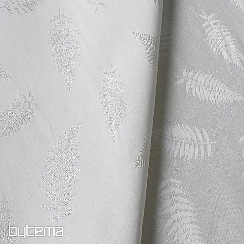Božićni stolnjaci i šalovi LEAFS I natur silver
