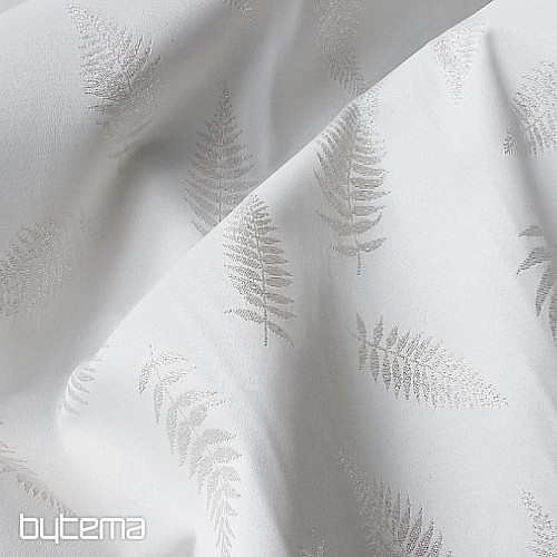 Božićni stolnjaci i šalovi LEAFS I natur silver
