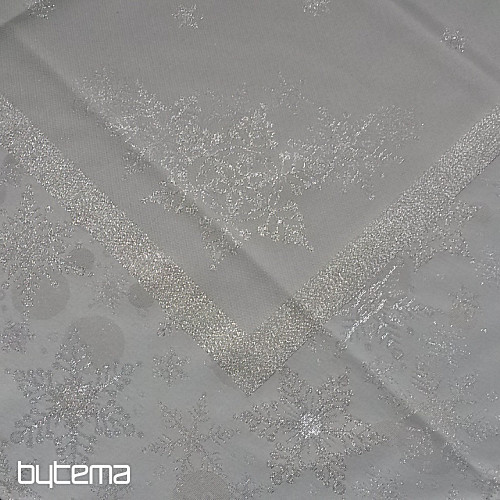 Božićni stolnjaci i šalovi SILVER CHRISTMAS Silver NATURAL