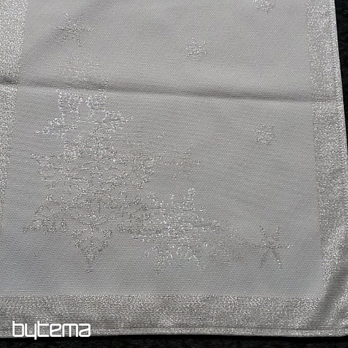 Božićni stolnjaci i šalovi SILVER CHRISTMAS Silver NATURAL