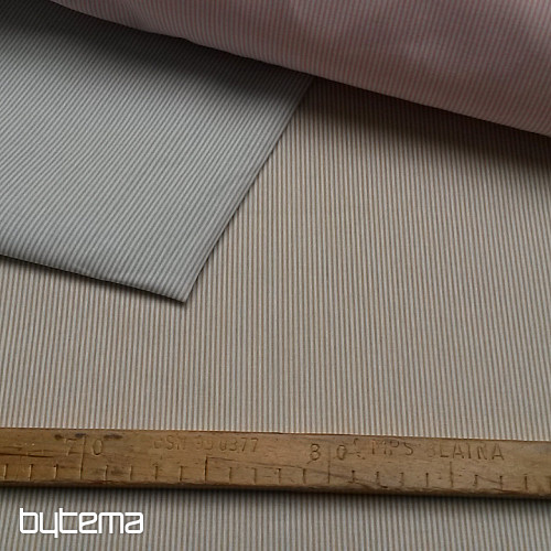 Pamučna tkanina BABY STRIPE bež
