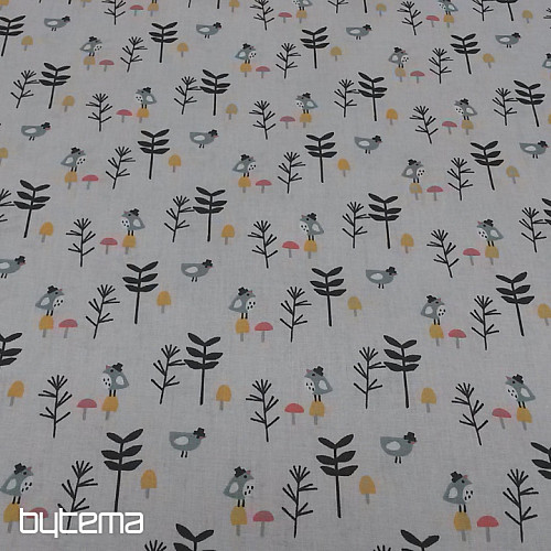Pamučna tkanina BIRDS ZIZO