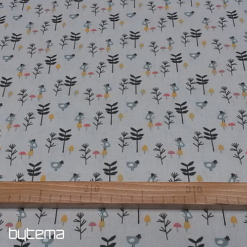 Pamučna tkanina BIRDS ZIZO