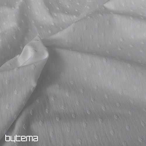 Pamučno pletivo RELJEF bijelo
