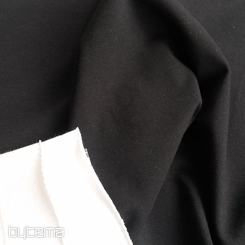 TEINTURE pamučno pletivo crno