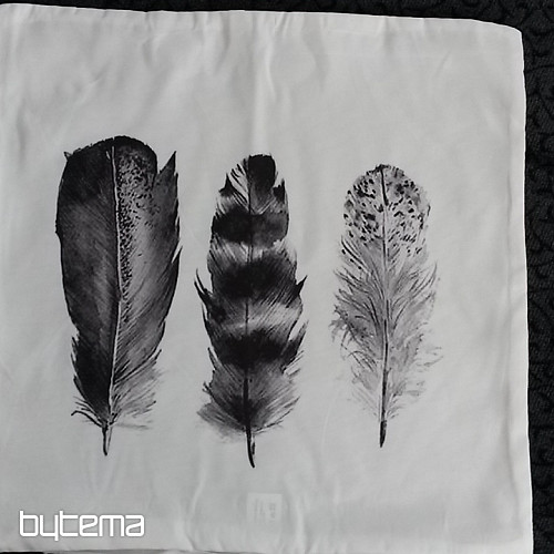 Jastučnica FEATHER BLACK
