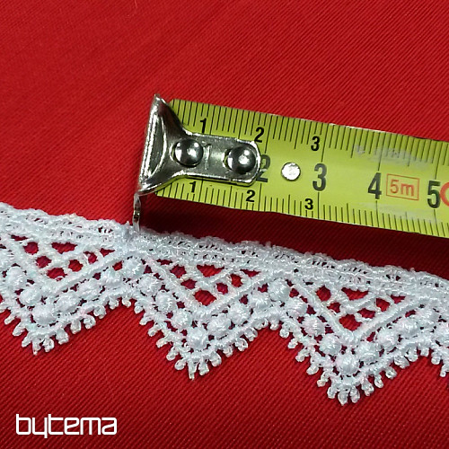 Čipka 5451/0010 3 cm bijela