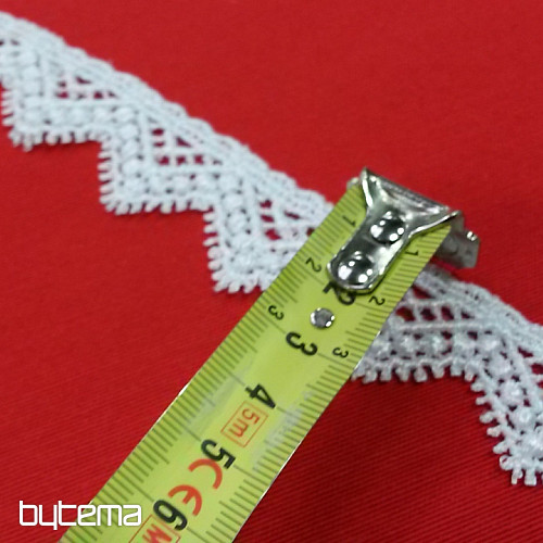 Čipka 5451/0010 3 cm bijela