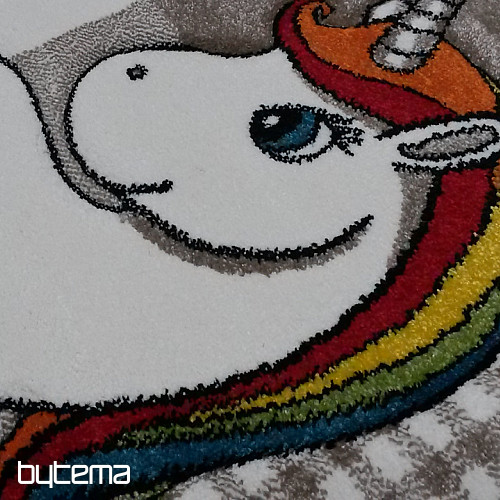 Dječji komadni tepih Unicorn bež