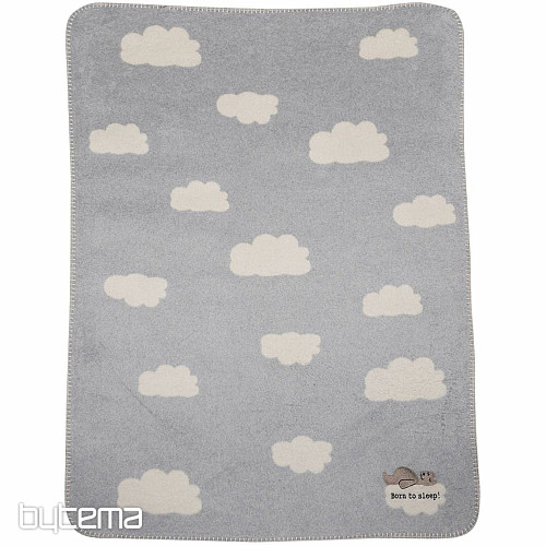 Dječja pamučna deka DF Born to sleep