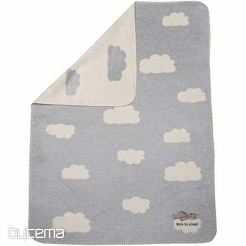 Dječja pamučna deka DF Born to sleep