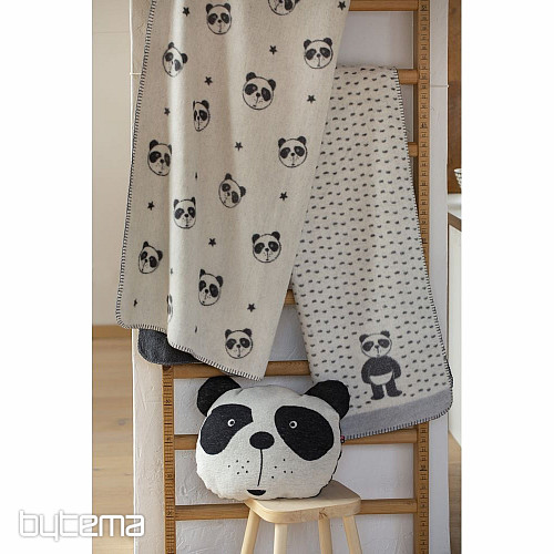 Dječja pamučna deka DF PANDA 100x150