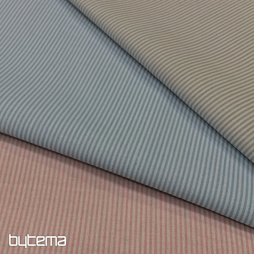 Pamučna tkanina BABY STRIPE roza