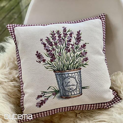 Navlaka za jastuk goblen CVIJEĆE IZ PROVENCE LAVANDA