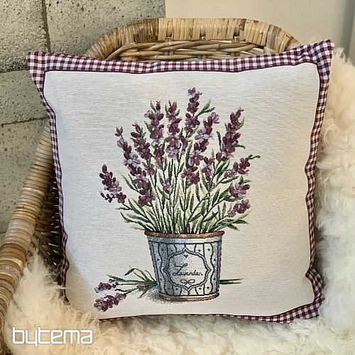 Navlaka za jastuk goblen CVIJEĆE IZ PROVENCE LAVANDA