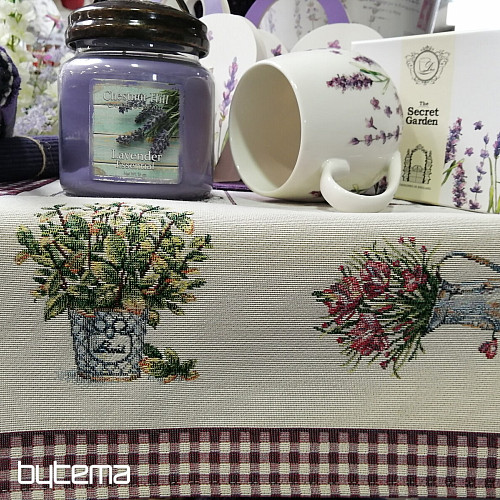 Tkanina za goblen CVIJEĆE IZ PROVENCE