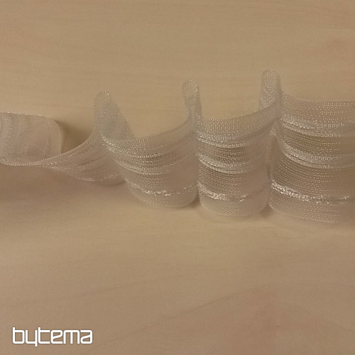 Lepršava vrpca za zavjese 5 cm, 1:1,5