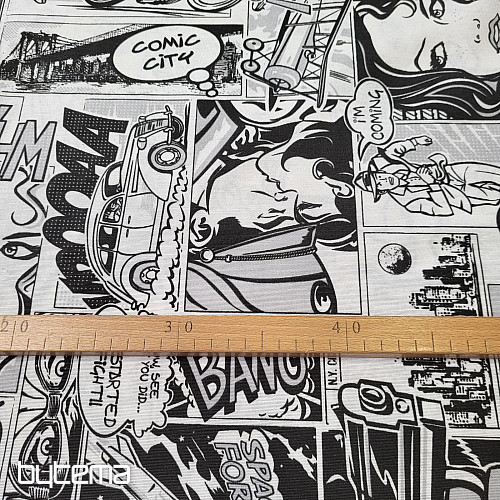 Dekorativna tkanina KOMIKS SPACE